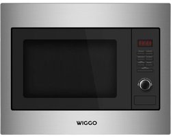 Wiggo WBM-G6025(X) Inbouw Combi Magnetron - 46 cm - Roestvrijstaal