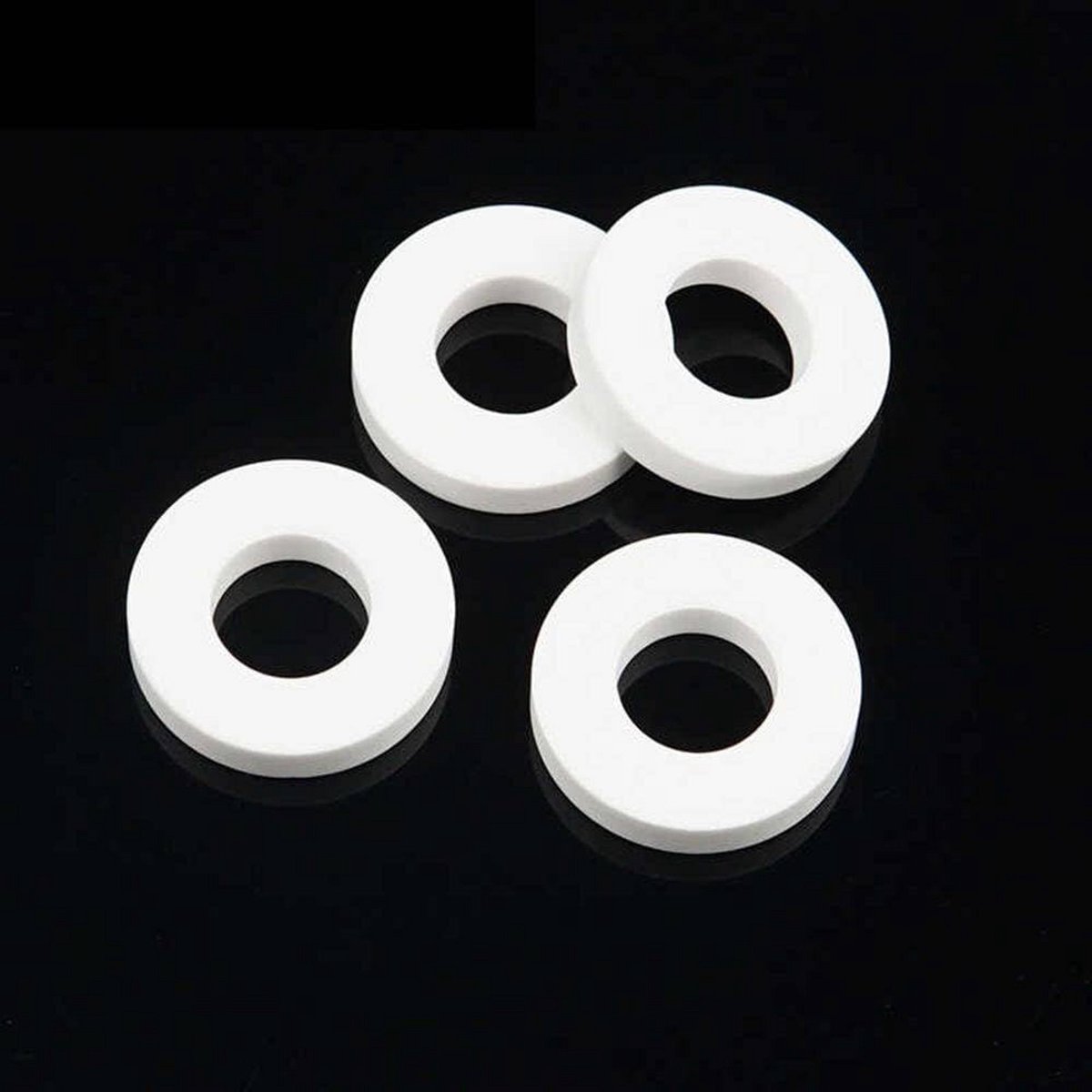 10x Keramische Platte Wasmachines - Alumina, 16x37x5 mm - Hoge Slijtvastheid