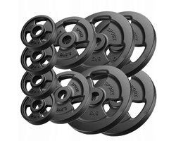 Marbo Sport - Set van gietijzeren gewichten van 29 kg - Professionele kwaliteit voor jouw training