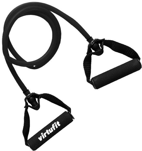 VirtuFit Weerstandkabel - Fitness Elastiek - Strong - Weerstandskabel met handvat - Fitness Elastiek - Met Handvatten - Weerstandsbanden - Fitnessbanden - Full Body Workout - Yoga, CrossFit & Fitness