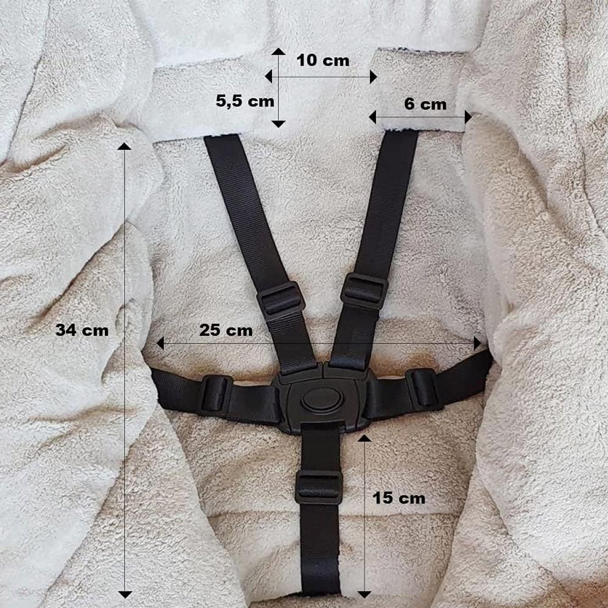 Winter Voetenzak voor Buggy en Kinderwagen - Warm, Waterproof en Winddicht – foto 2