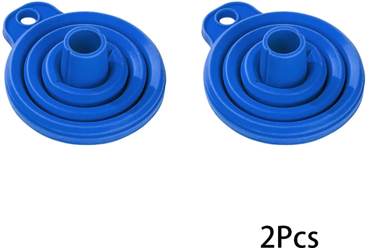 Allround Serie - Motor Trechter - Siliconen Materiaal - Opvouwbaar - Universele Pasvorm - Voor Auto En Motor - Model MTF01