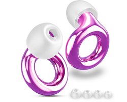 Nova Venture LunarPlugs – Loop Earplugs Style – 33dB Noise Reduction Earplugs – The Quiet Experience – Comfortabele Oordoppen – Roze