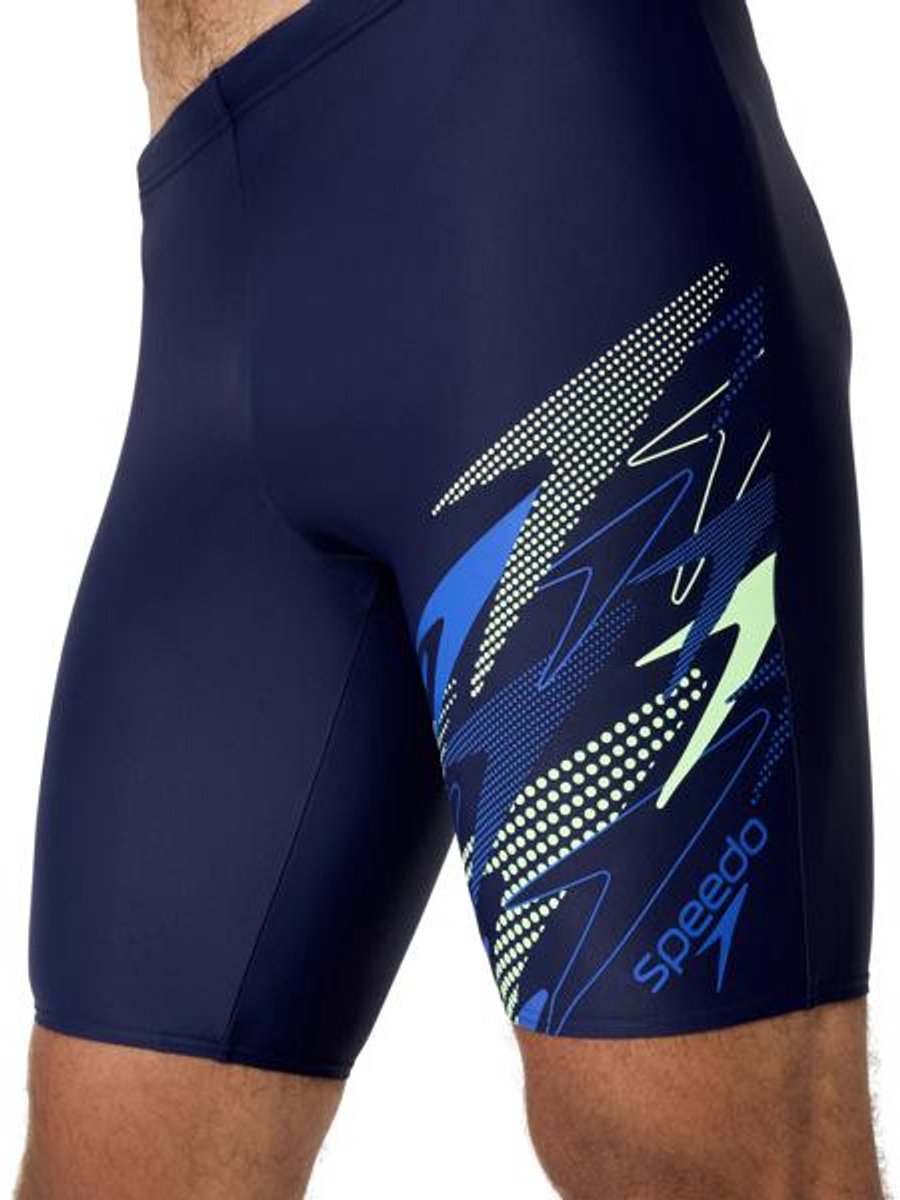 Speedo Medley Logo Jammer Heren Sportzwembroek - Marine/Blauw — afbeelding 8