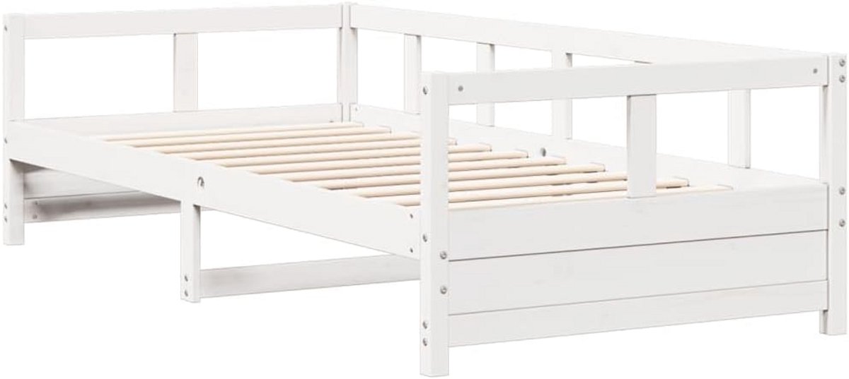 Sofa Bed 80x200 cm Massief Grenen Wit