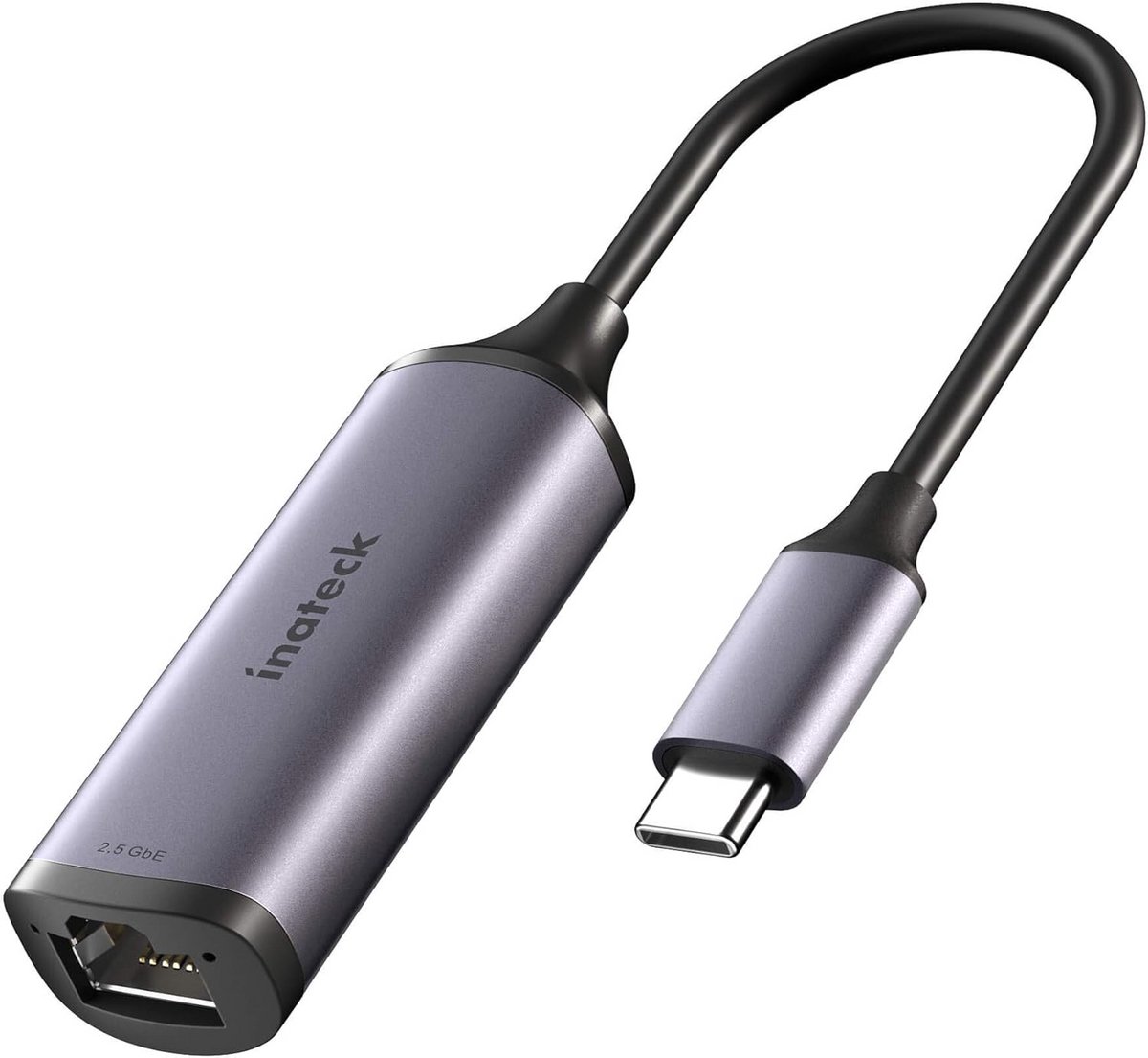 2.5G USB-C naar RJ45 Ethernet Adapter - USB Type-C naar LAN Netwerkkabel Adapter 2500Mbps