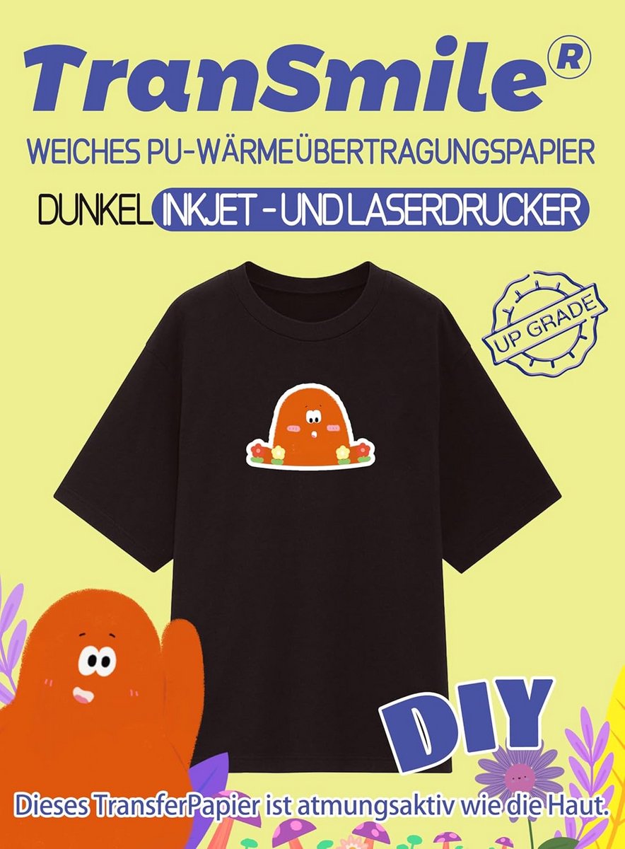 Transferpapier Sets voor Donkere T-shirts (A4 & A3) - Geschikt voor Inkjet & Laser Printers