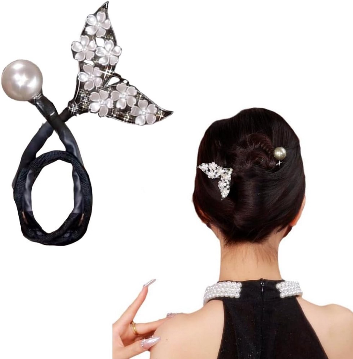 Haarspeld voor Franse Knot en Vlechtmaker - Eenvoudige Donut voor Kapsels & Haaraccessoire