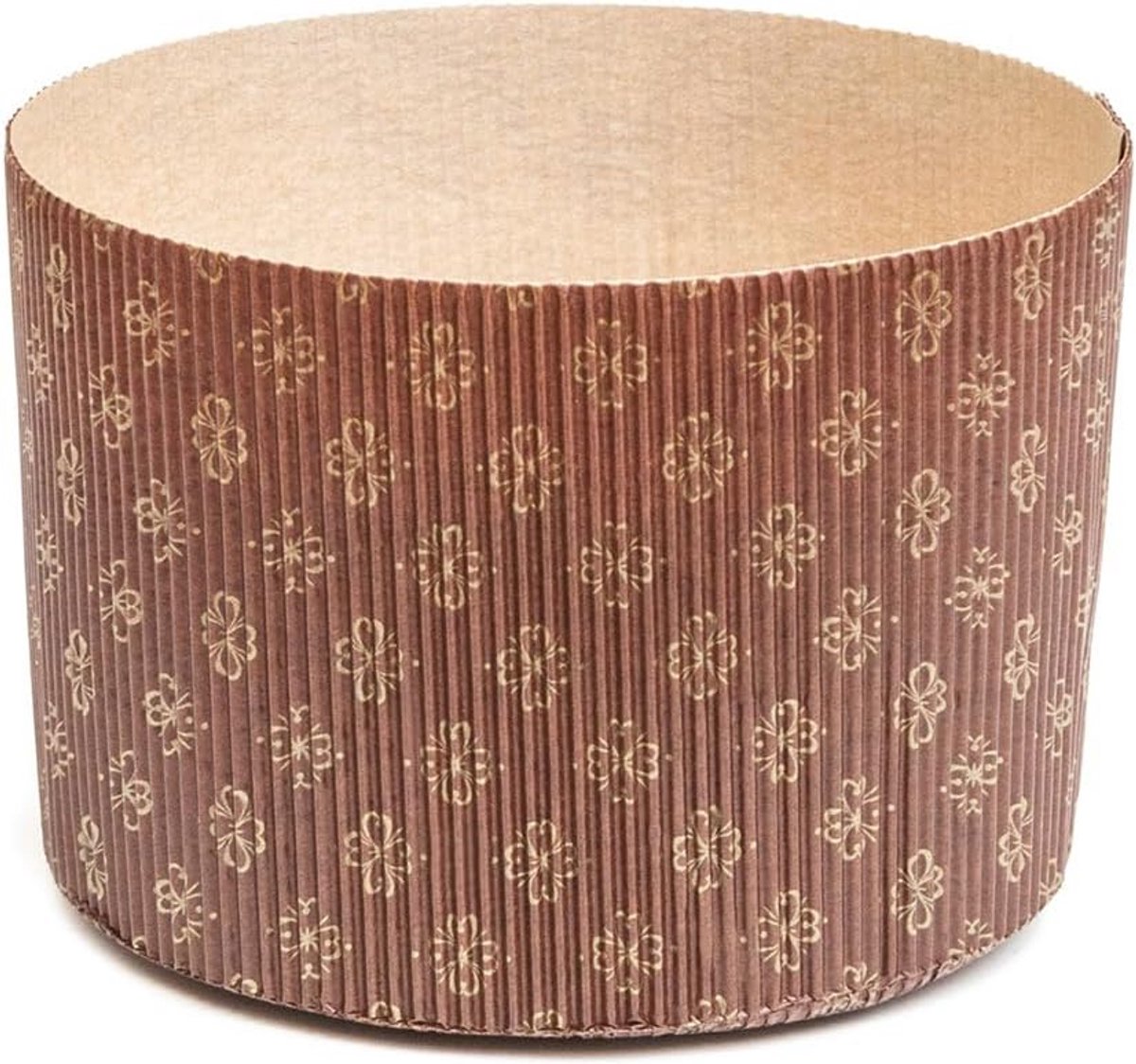 Ovenvaste Papieren Bakvormen voor Hoge Panettone (500g) - 10 Stuks
