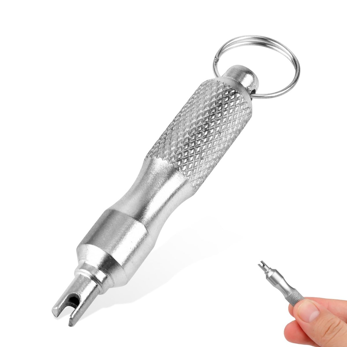 Draagbare Ventielekern Verwijder Tool - Handzaam Ontwerp - Roestvrij Staal