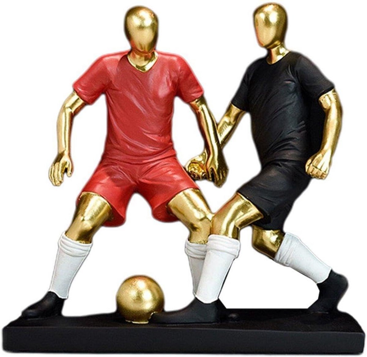 Voetbalbeeldje voor Mannen - Decoratieve Hars Sculptuur voor Sportliefhebbers