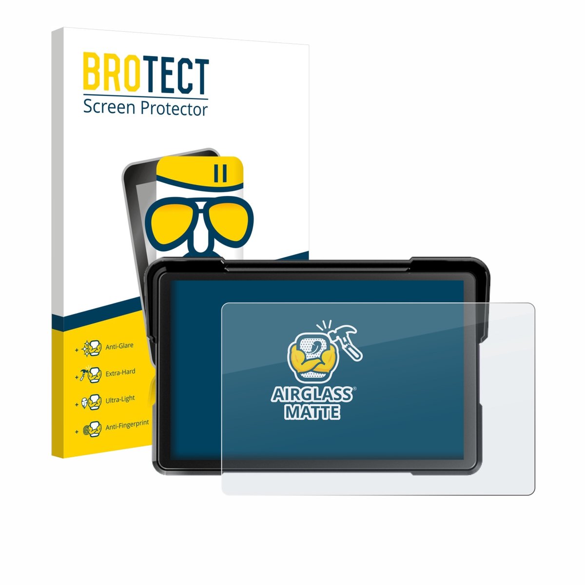 BROTECT - Screenprotector voor NFOIEIS Basico 7" - Folie Beschermfolie Beschermglas matte