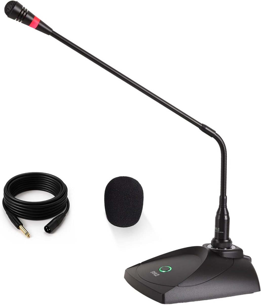Professionele Condensatormicrofoon met Zwanenhals voor Desktop en Conferenties