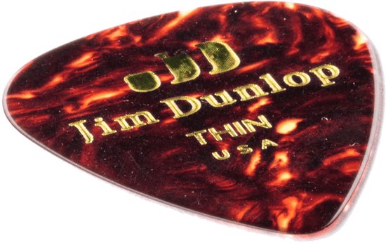 Shell Plectuim Dunlop Genuine Plektrum Thin Shell 483 - 12-delige Plectrum Set | bol