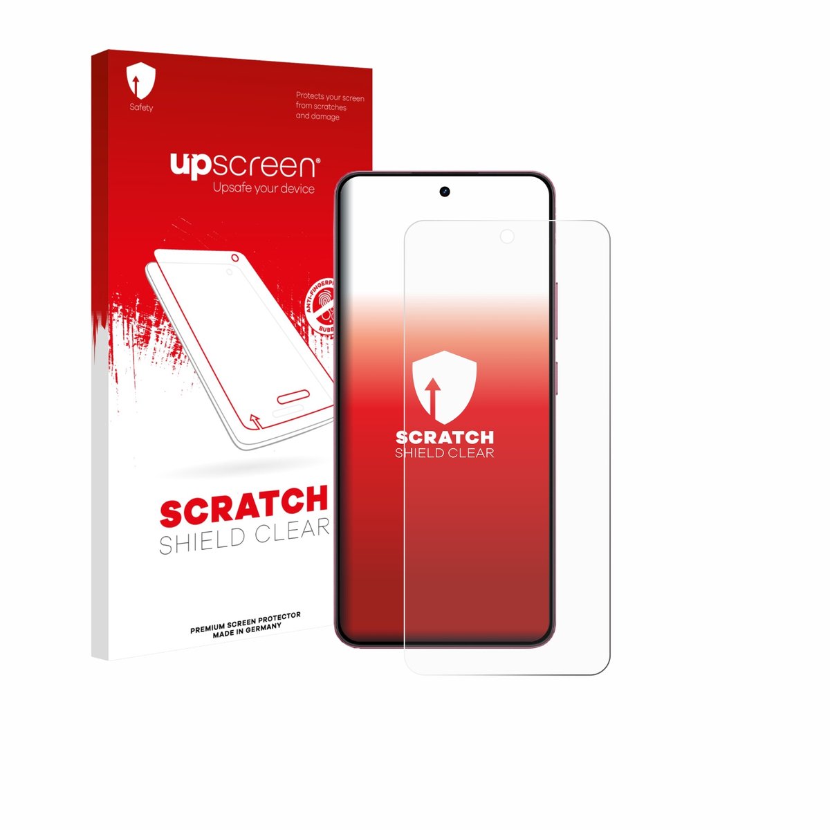 upscreen - Screenprotector voor realme P4 - Folie Beschermfolie transparant