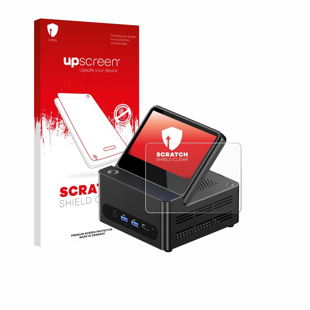 upscreen - Screenprotector voor AOOSTAR G-FLIP H255 - Folie Beschermfolie transparant