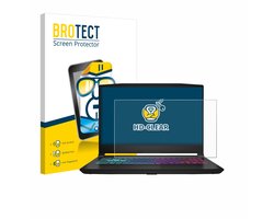 BROTECT - Screenprotector voor MSI Katana 15 HX B14 - Folie Beschermfolie transparant