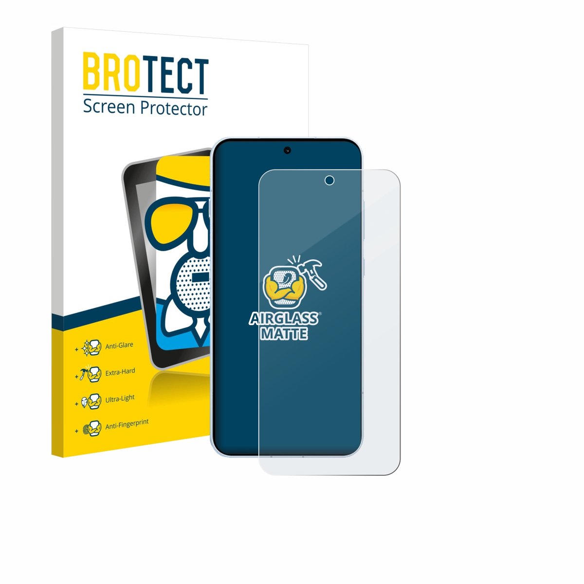 BROTECT - Screenprotector voor Oppo Find X8s - Folie Beschermfolie Beschermglas matte