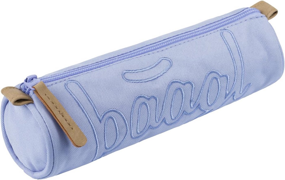 Rond Pennenetui Lila - Etui voor Schoolspullen en Schrijfwaren