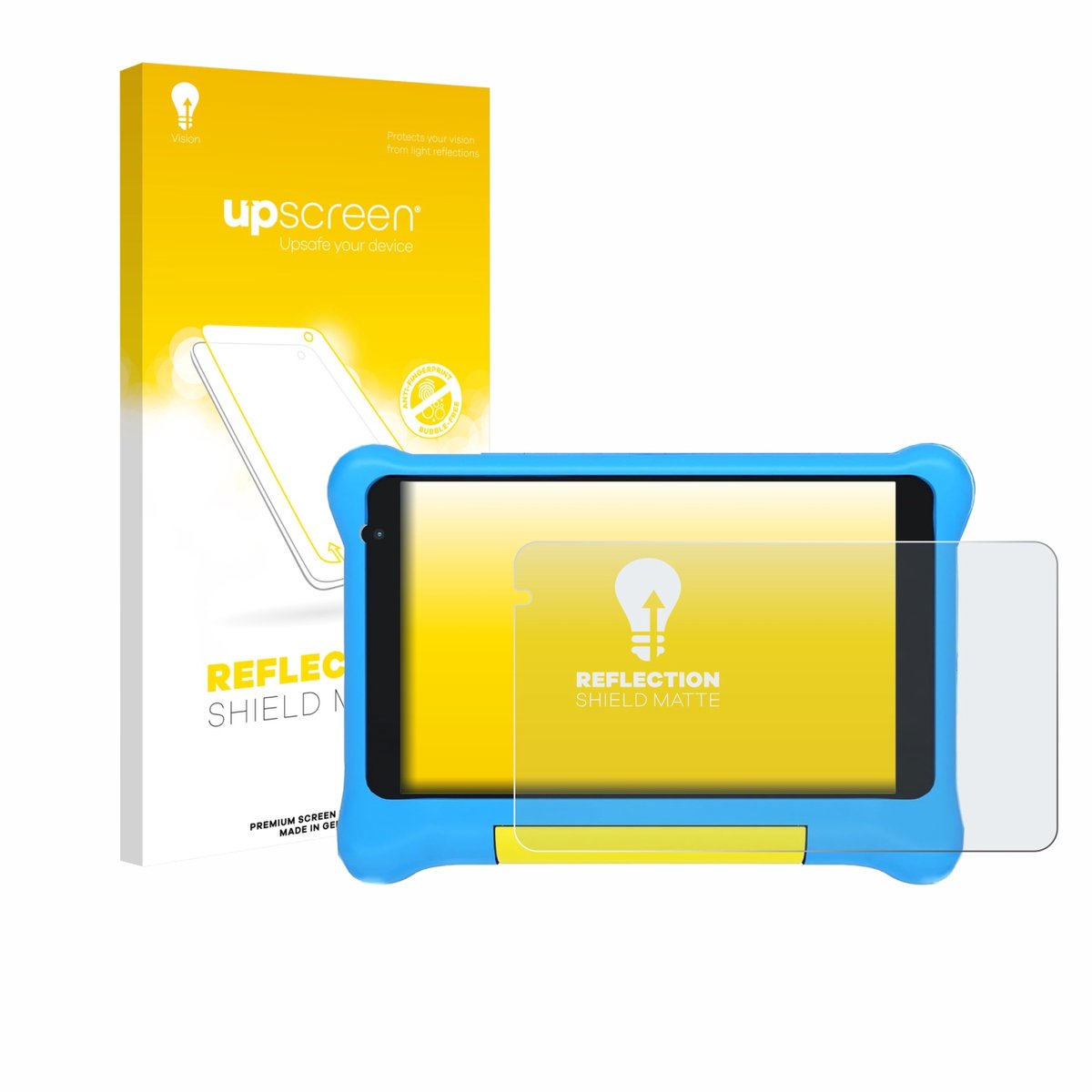 upscreen - Screenprotector voor Yicty YTYTK707 - Folie Beschermfolie anti glare matte