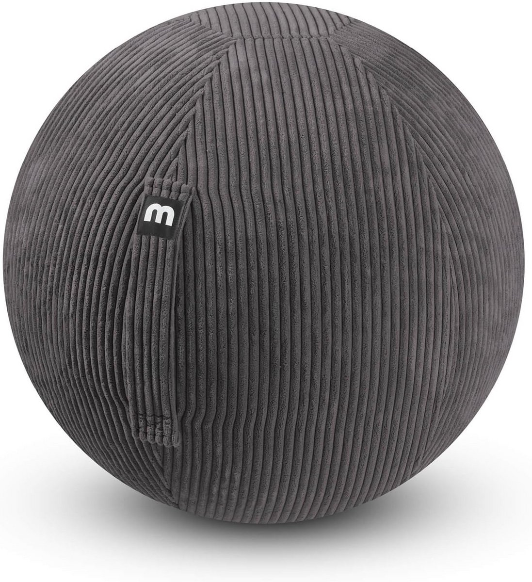 Ergonomische Zitbal met Wasbare Stofhoes voor Thuiswerken en Fitness