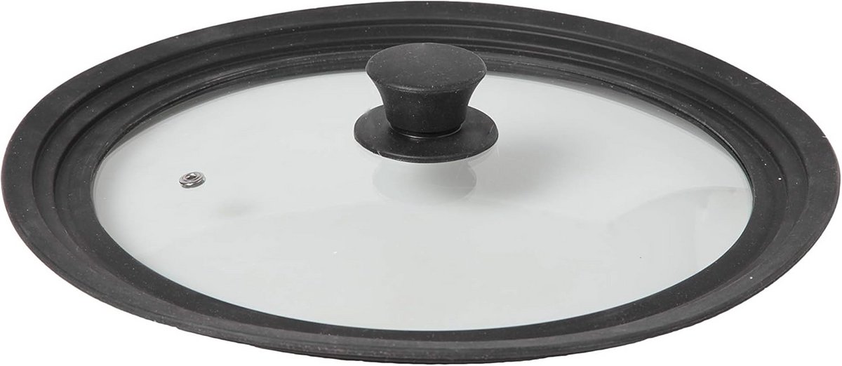 Glas Deksel 28-30 cm - Transparant & Duurzaam Keukengerei