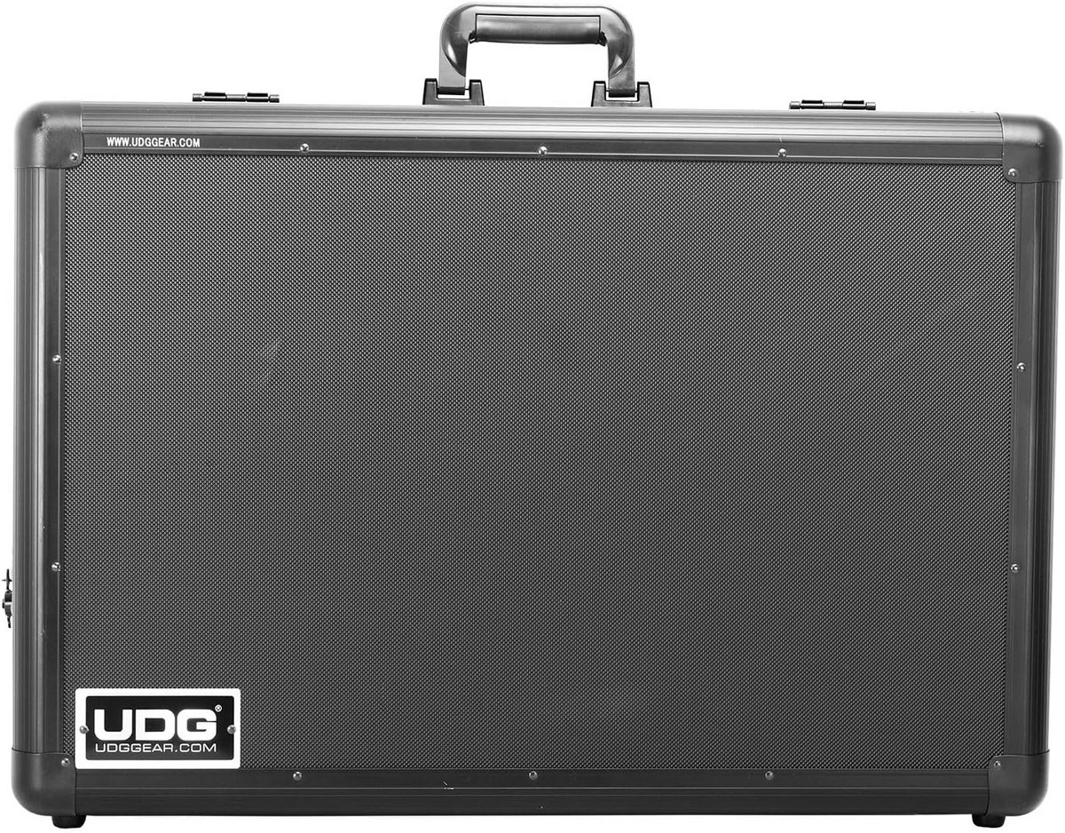 Universele Flight Case met Schuimvulling voor Diverse Mediaformaten XL Zwart