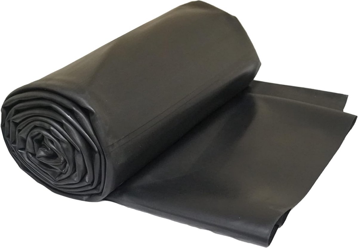 Waterdichte Vijverfolie EPDM Rubber 152x610 cm 45 Mil - Duurzaam Waterpartijen Aanleggen