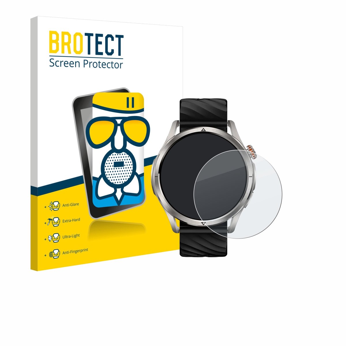 BROTECT - Screenprotector voor Kospet Magic R10 1.43" - Folie Beschermfolie Beschermglas matte