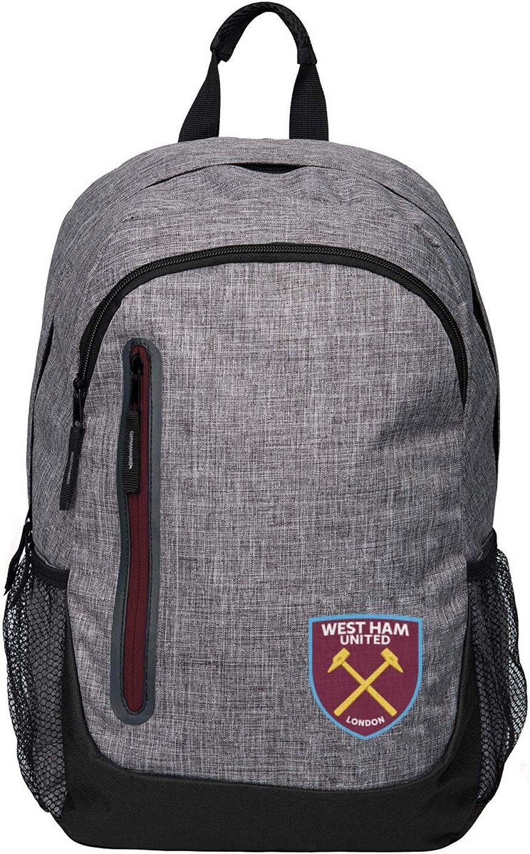 Premium Grijze Laptop Rugzak voor Voetbalfans - Stevige Schooltas