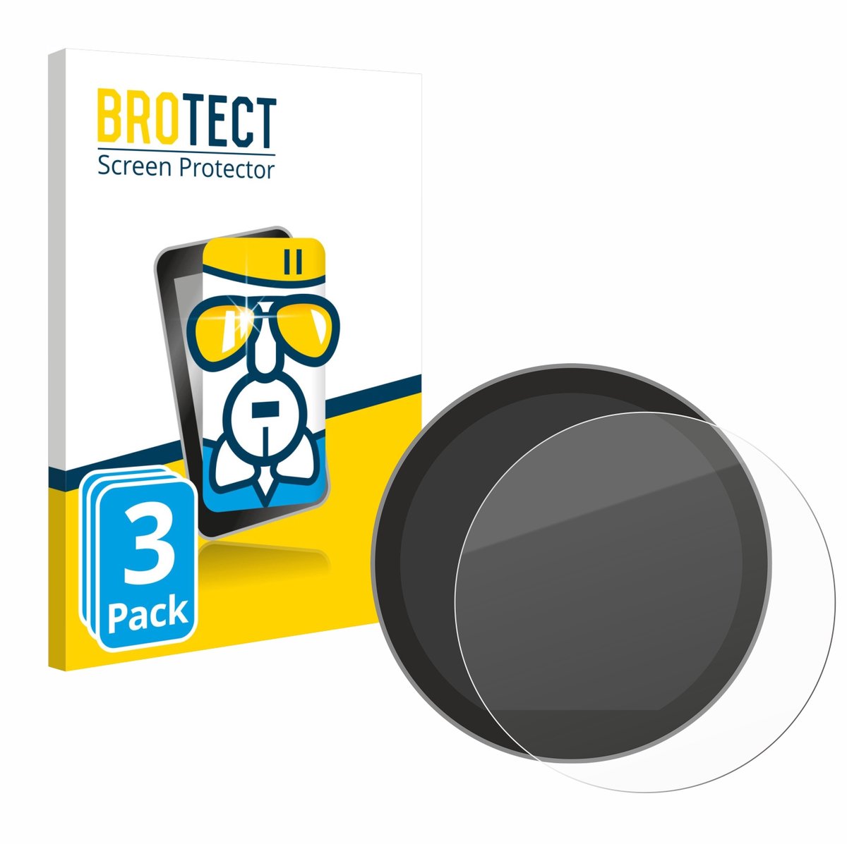Screenprotector 3 Stuks voor Mini Cooper S 2024 Beschermglas transparant