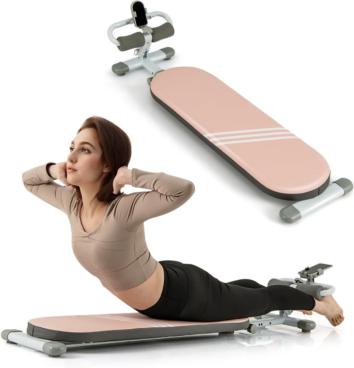 Opvouwbare Zwaartekrachttrainer voor Sit-ups en Buikspiertraining - Verstelbaar en Stabiel