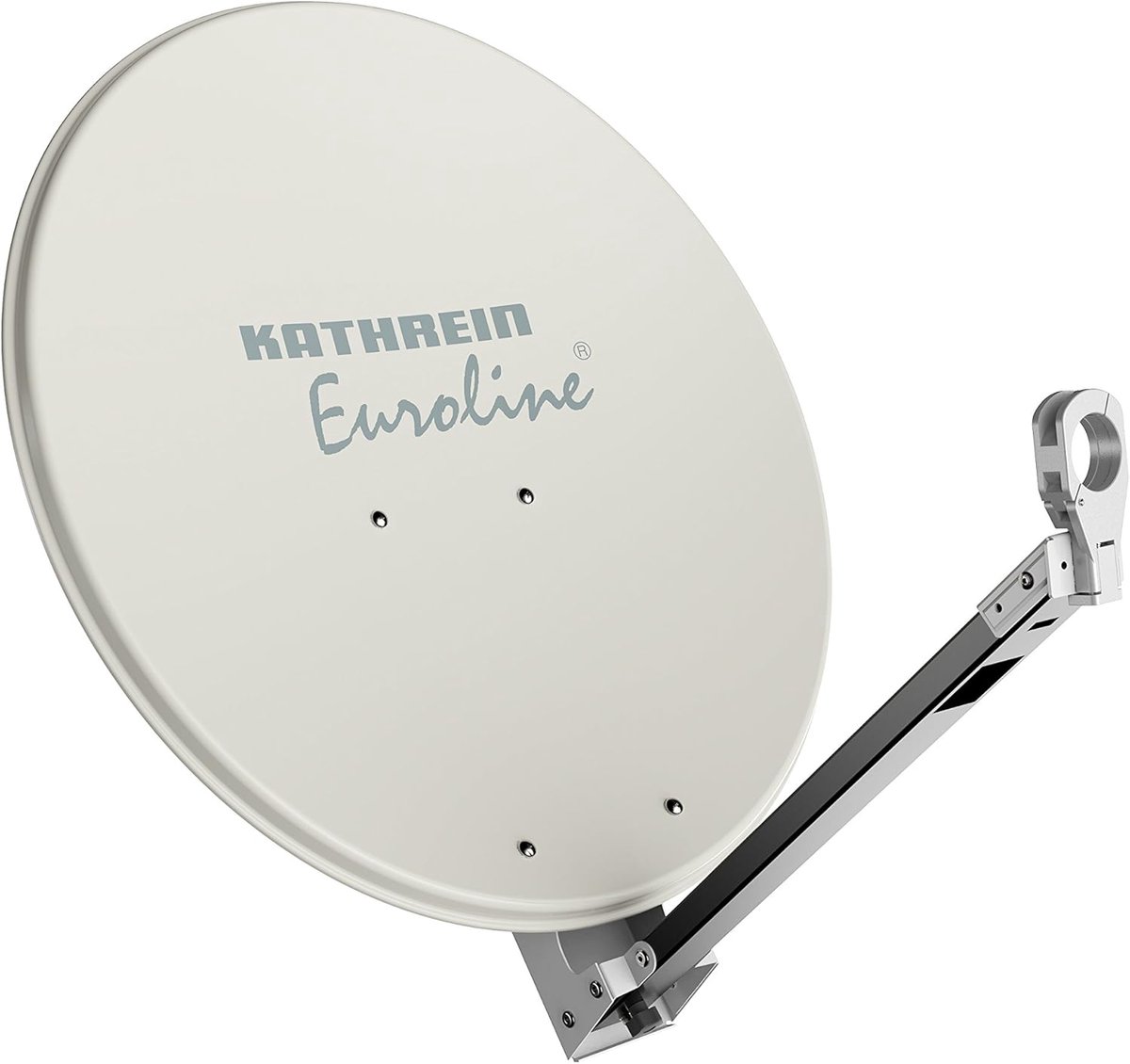 Parabolische Antenne - Satelliet Schotel - Ontvangst TV Signaal - Inklapbaar Ontwerp - 65cm Diameter - Grafiet