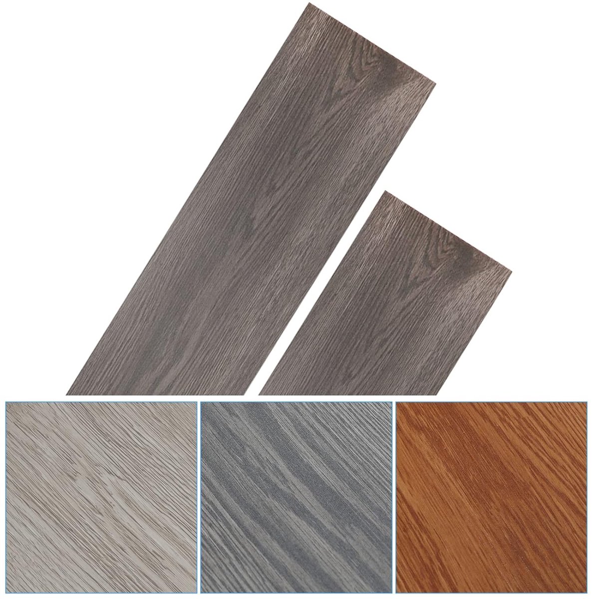 Zelfklevende PVC Vloerzeil Tegels 1m2 - Waterdicht, Antislip & Geschikt voor Vloerverwarming