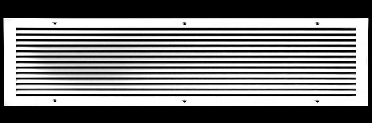 Aluminium Retourrooster Lineaire Bar - 30x12 Inch - Hoogwaardige Ventilatie