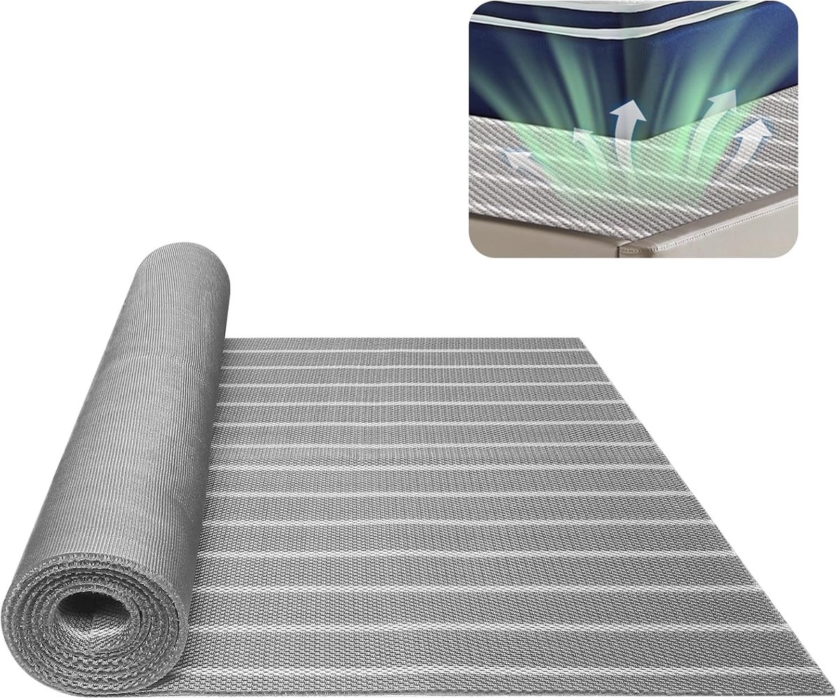Ventilerende Matrasonderlaag RV en Camper - Snijbaar Airflow Kussen voor Droog Slaapcomfort