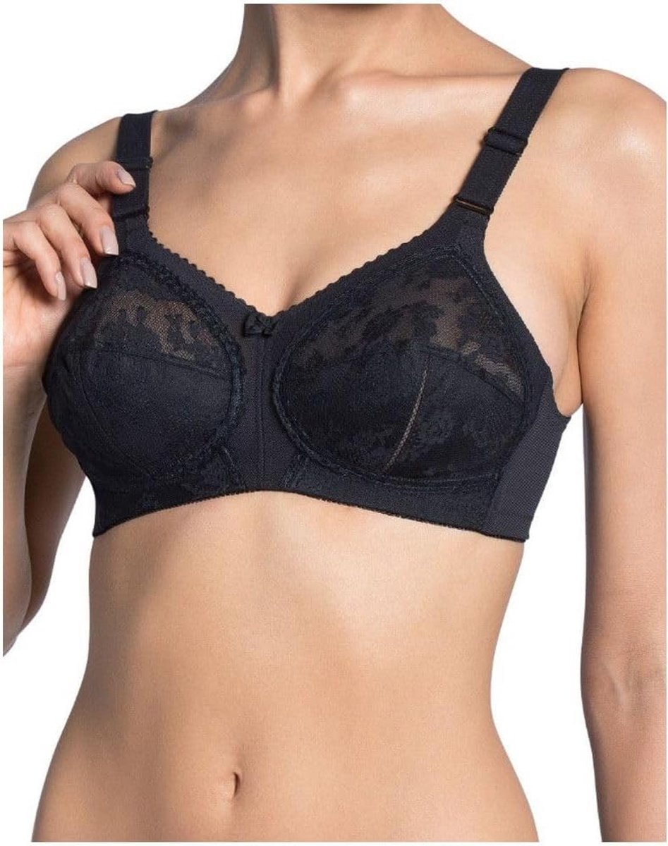 Dames Beha - Ondergoed Lingerie - Dagelijks Comfort - Klassieke Pasvorm - 75D - Zwart