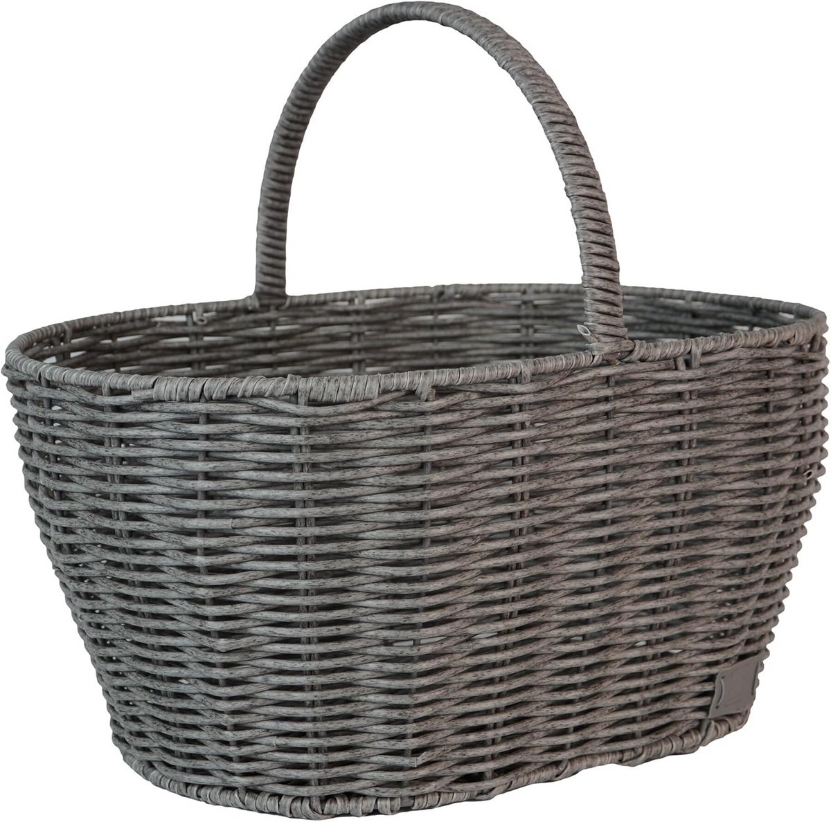Duurzame Boodschappenmand in Rotan-look met Stevig Handvat - Weerbestendig