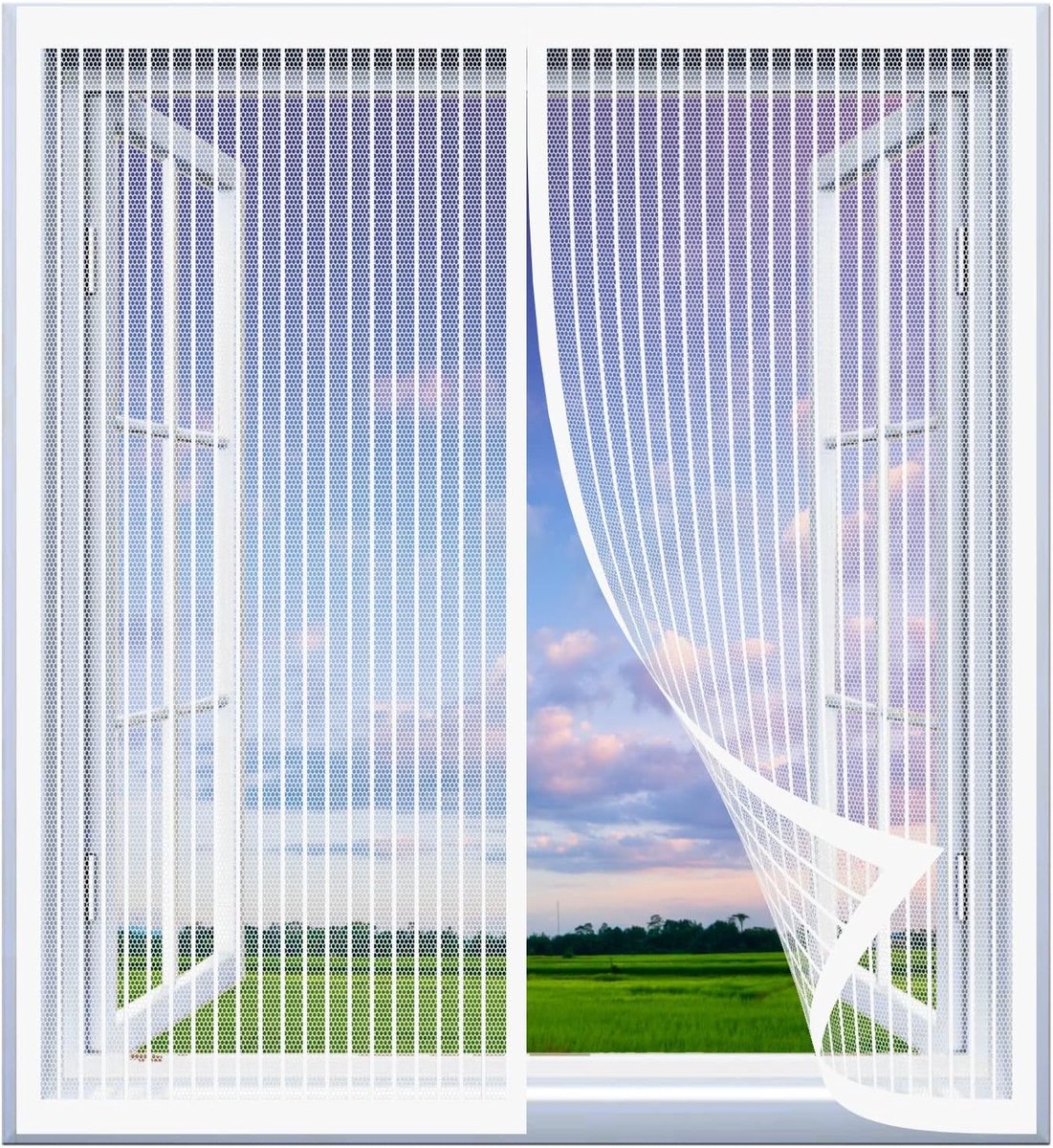 Magnetisch Hor voor Raam 110 x 85 cm - Eenvoudige Montage