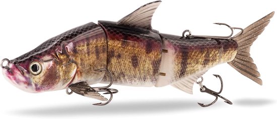 XL Kunstaas Hengel 27cm 218g - Slow-Sinkende Meerdelige Swimait voor Grote Snoek — afbeelding 3