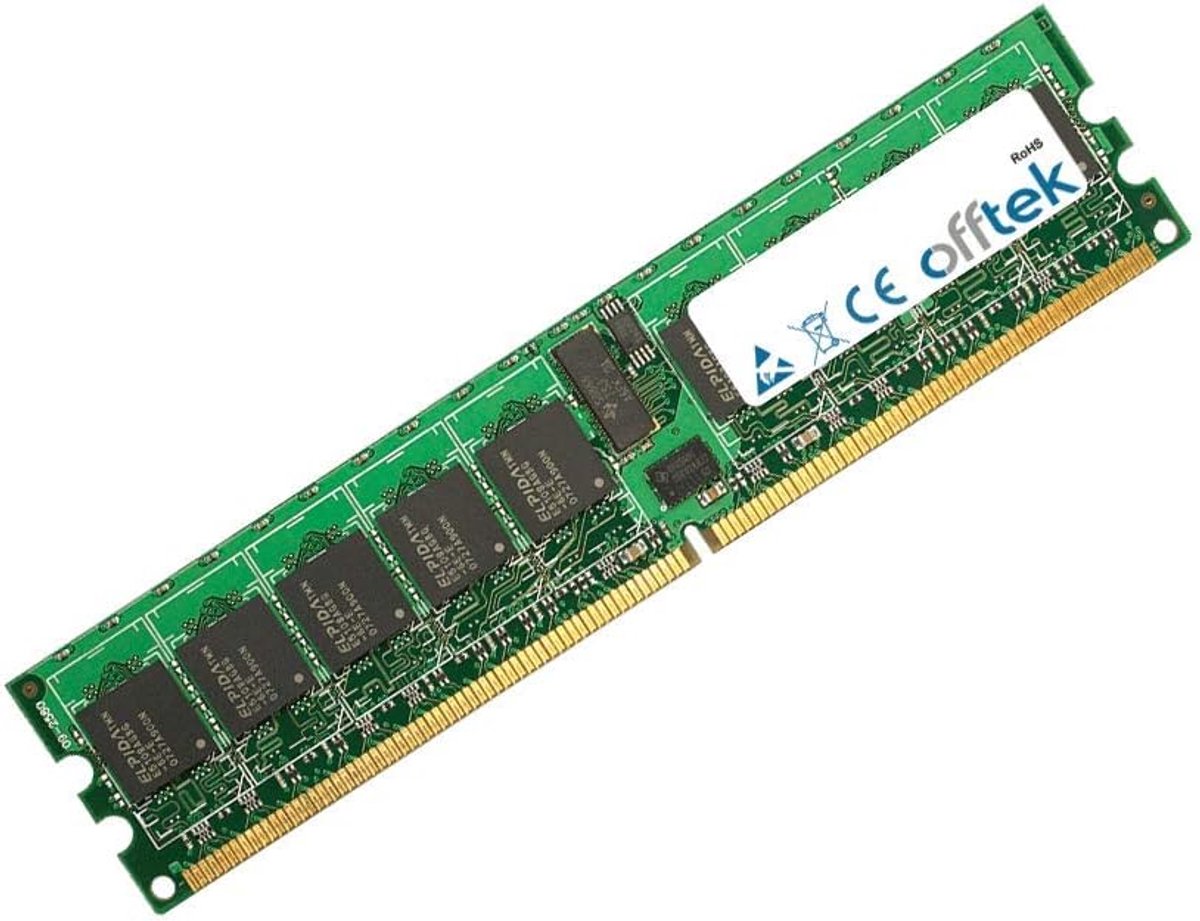 Werkgeheugen Module - RAM Geheugen - Server Upgrade - ECC Registered - 4GB DDR2