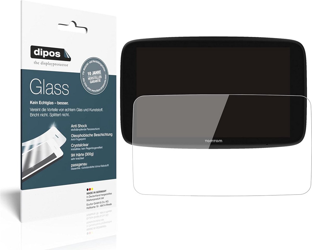 2x 9H Pantserfolie voor TomTom GO Discover 6 inch - Krasbestendig Displaybescherming
