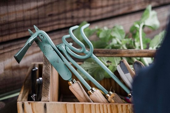 RVS Cultivator Hand Hark voor Tuinonderhoud en Onkruidverwijdering van Merkloos	 — afbeelding 3