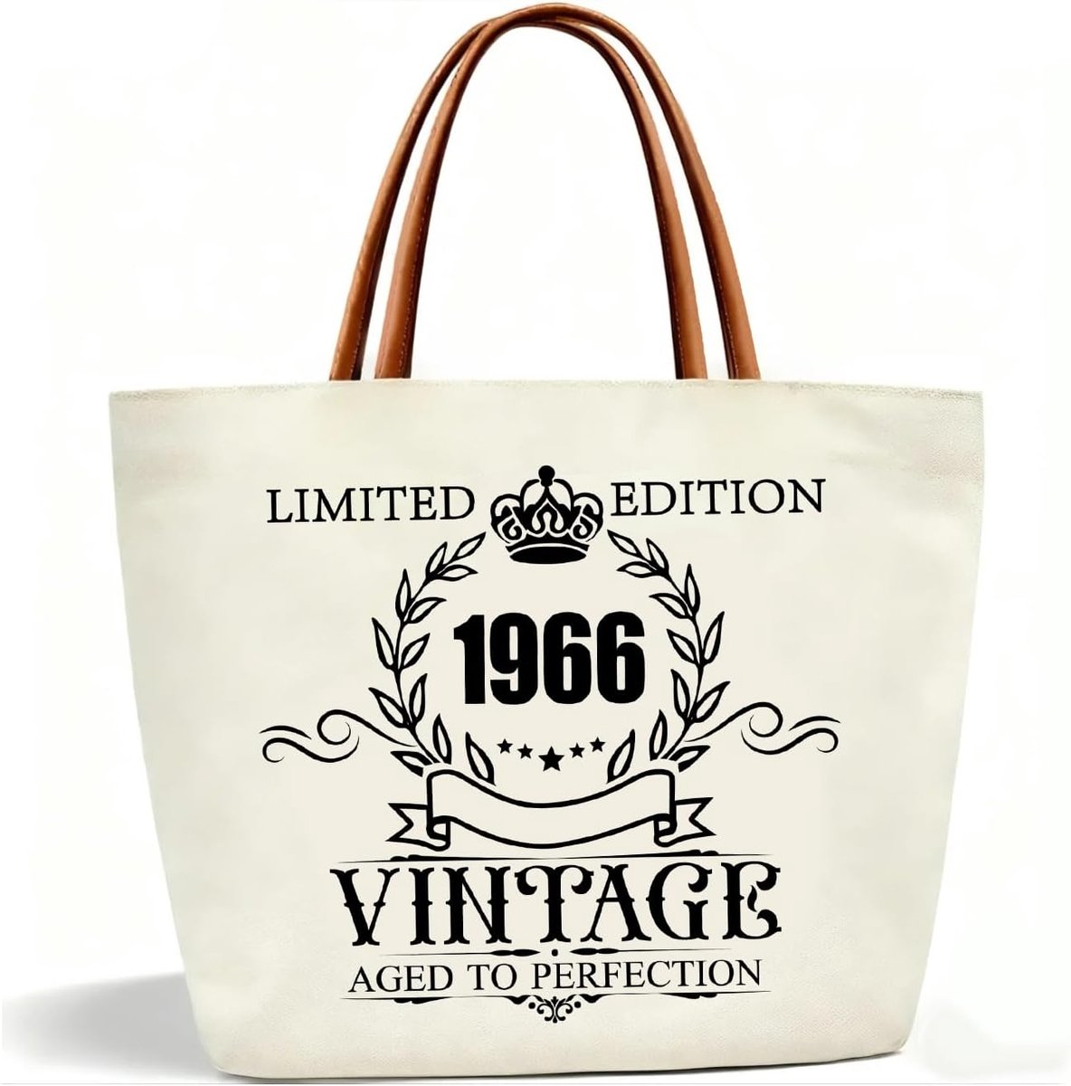 Grote Katoenen Tote Bag Dames - Duurzame Schoudertas als Cadeau
