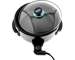 Mulex – elektrische hapjespan – 32/9 cm – antiaanbaklaag – glazen deksel – 5 standen