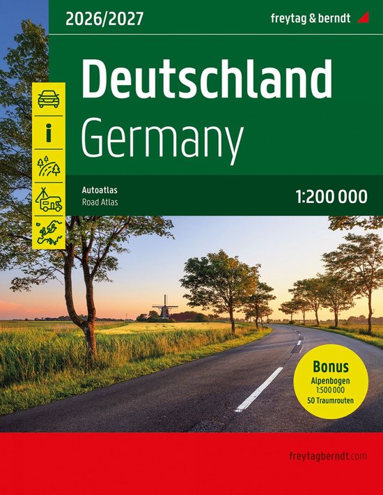 Germany Road Atlas 2026/2027 - cover