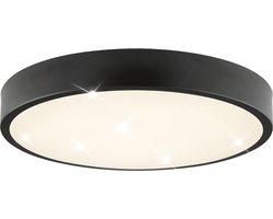 Brilliant Slimline Starry - Ø 39 cm - LED 11W - 4000K - Zwart/Wit