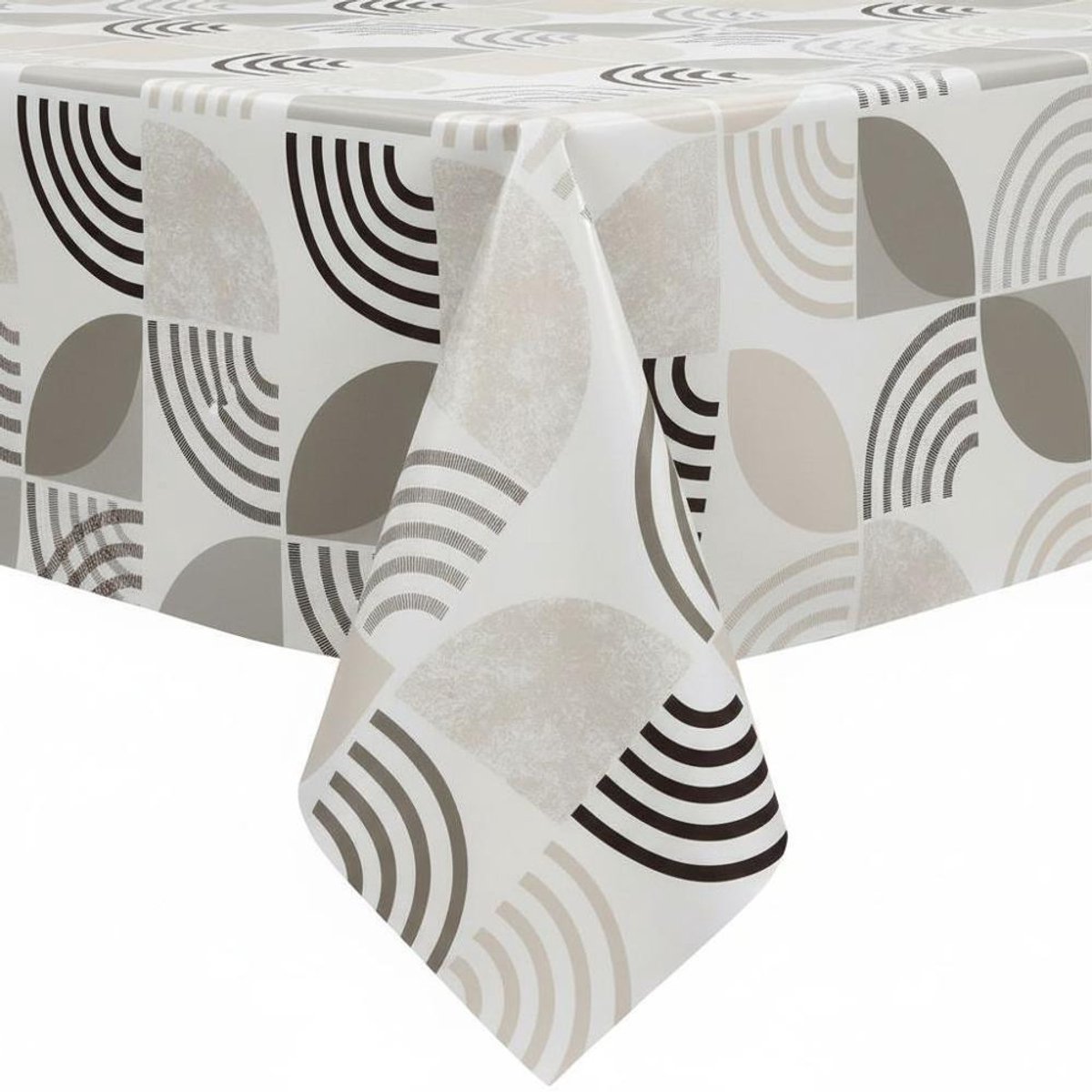 Protecttable - Tafelzeil Grafisch Patroon 140x310cm - Tafelkleed Afwasbaar - Kunststof
