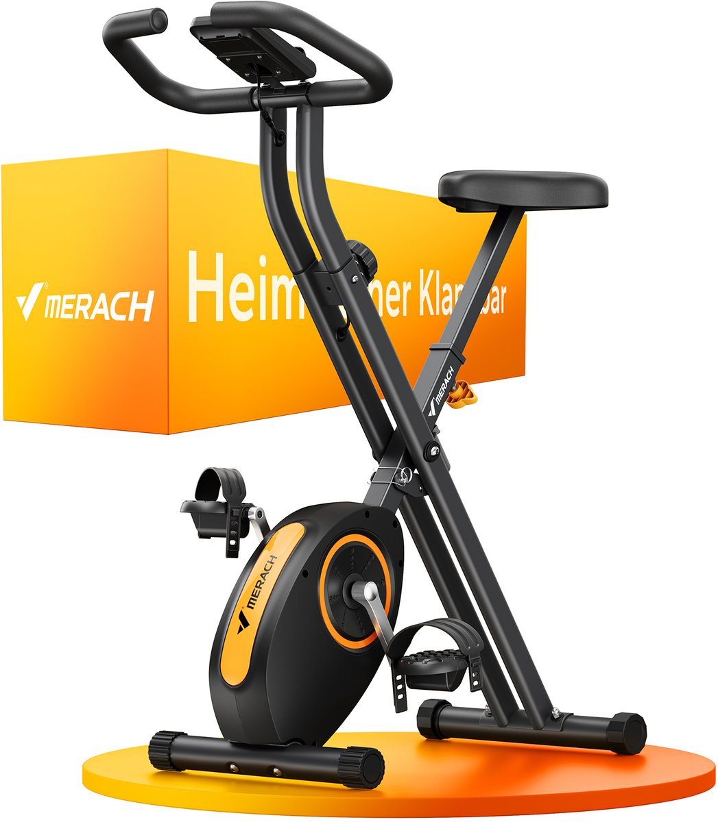 MERACH Opvouwbare Hometrainer met Magnetische Weerstand - MERACH - €129,99