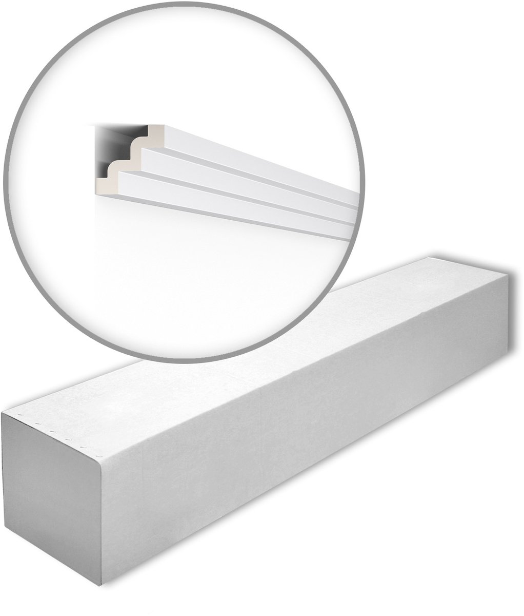 NMC Z52-box ARSTYL Noel Marquet 1 doos 25 stukken Kroonlijst modern design wit | 50 m